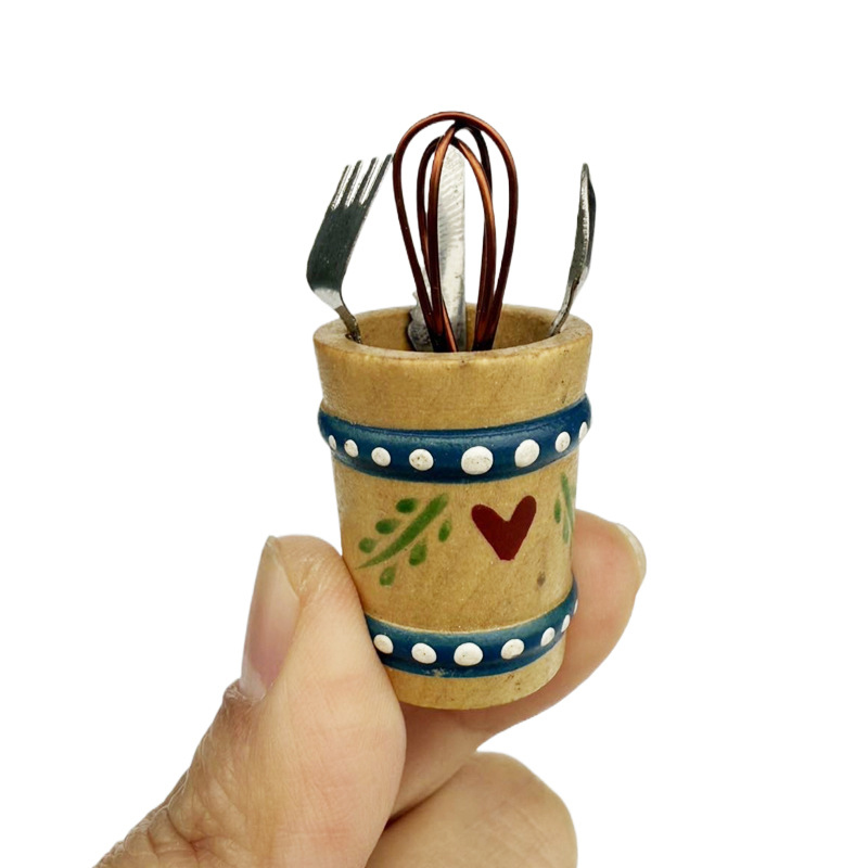 Interior Design Kitchen - New 1:12 Dollhouse Miniature Kitchen Utensils