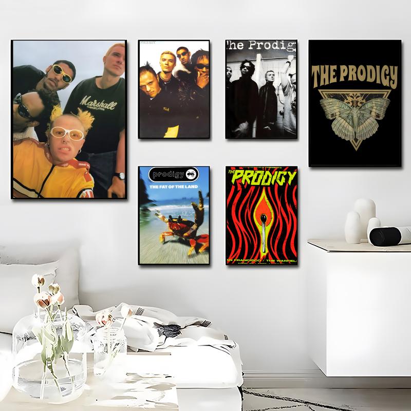 Music Band The P-Prodigy Poste - Interior Design Poster incelemesi ve fiyatı