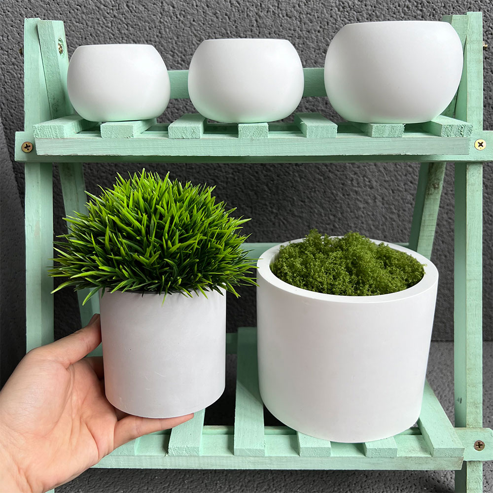 Cement Plant Pot Concrete Mold - Terrazzo Pot Cement incelemesi ve fiyatı