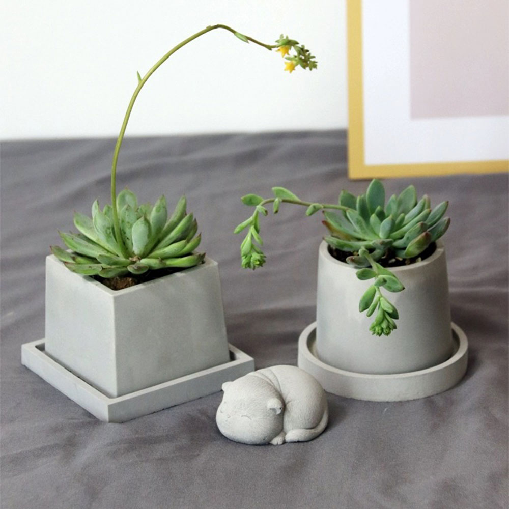 Cement Plant Pot Concrete Mold - Terrazzo Pot Cement incelemesi ve fiyatı