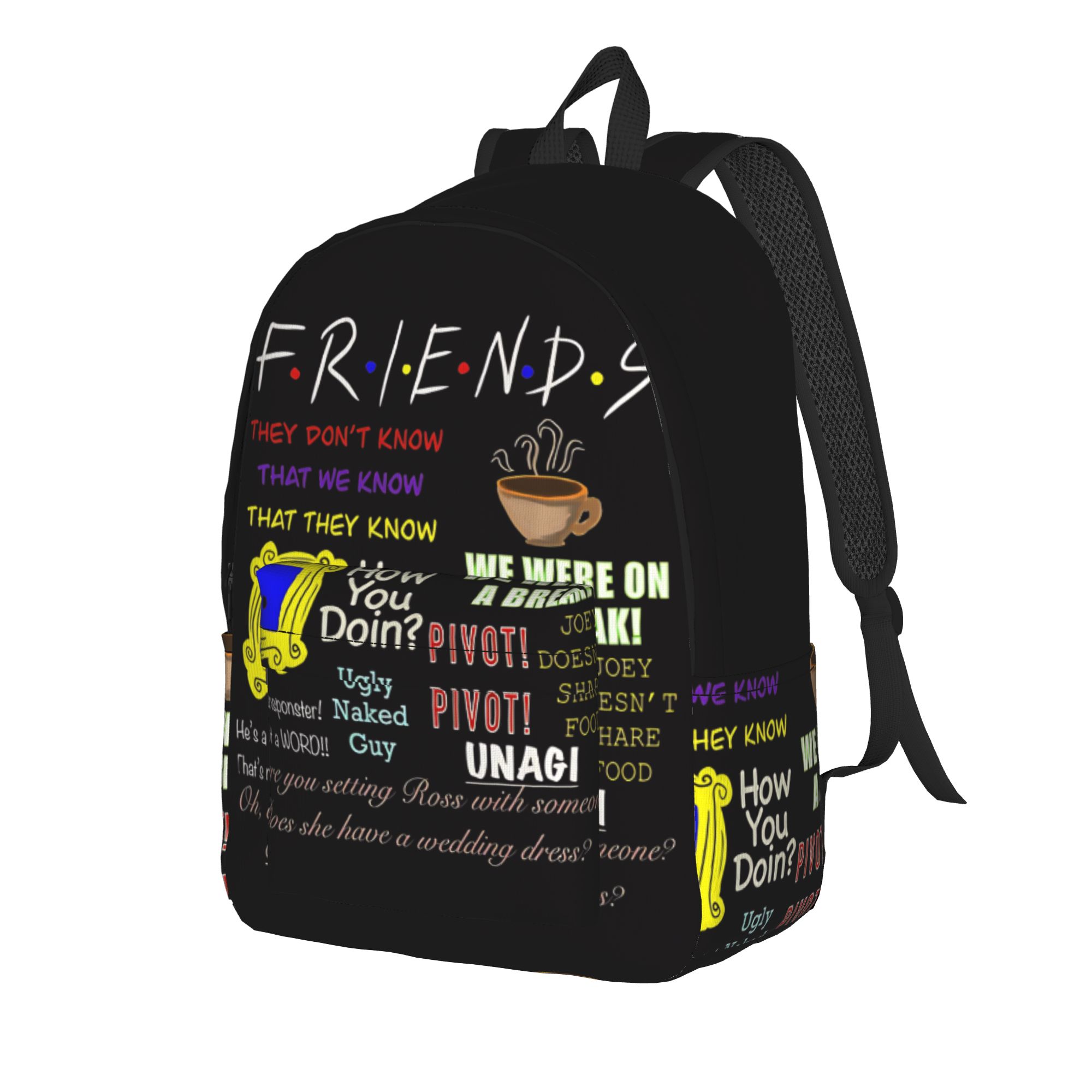 Friends Mixed Quote Typo Backp - Interior Design Quotes incelemesi ve fiyatı