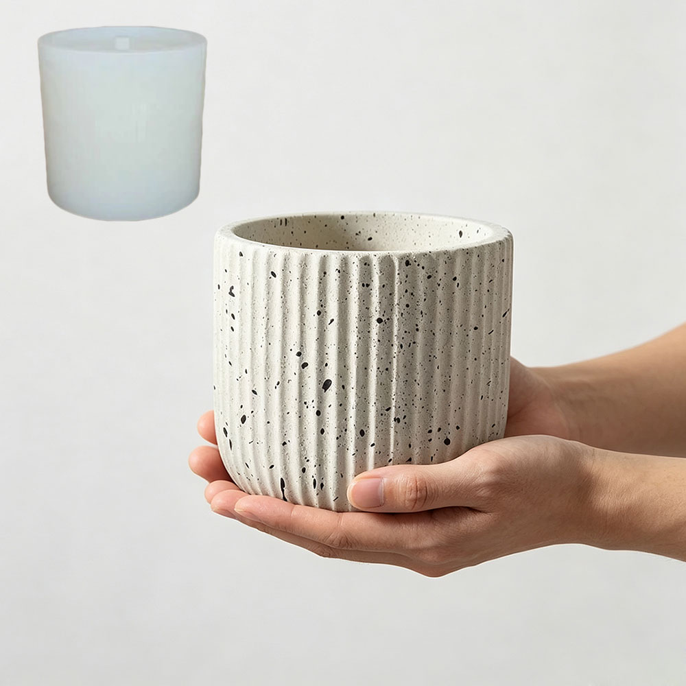 Minimalist Stripe Terrazzo Con - Terrazzo Pot Cement incelemesi ve fiyatı