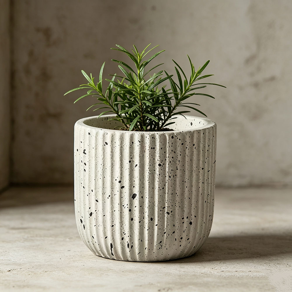 Minimalist Stripe Terrazzo Con - Terrazzo Pot Cement incelemesi ve fiyatı