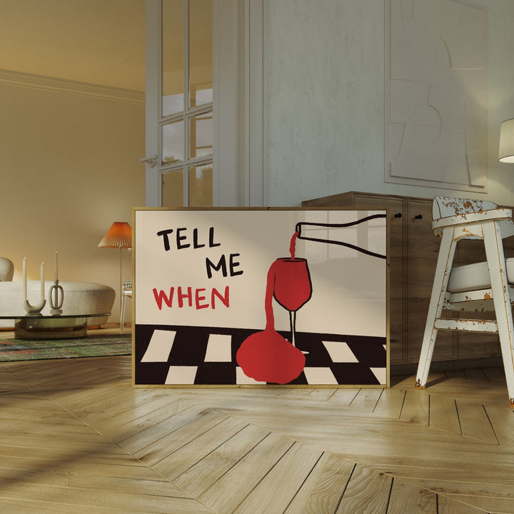 Vintage Tell Me When Drink Can - Interior Design Kitchen incelemesi ve fiyatı