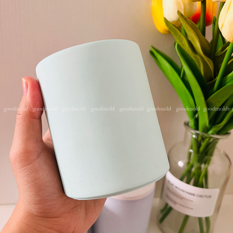 10cm Concrete Jar Silicone Mol - Terrazzo Pot Cement incelemesi ve fiyatı