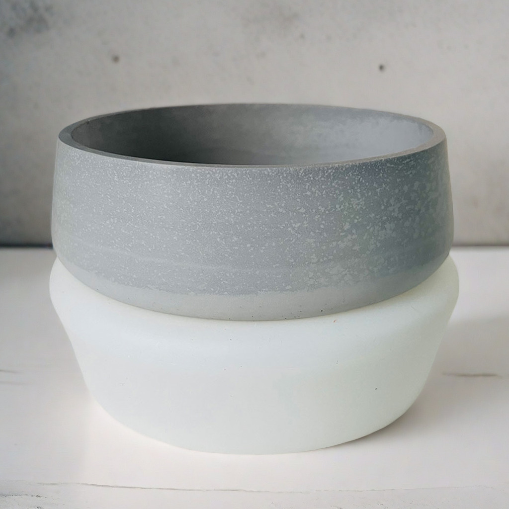 Large Bowl Flower Pot Silicone - Terrazzo Pot Cement incelemesi ve fiyatı