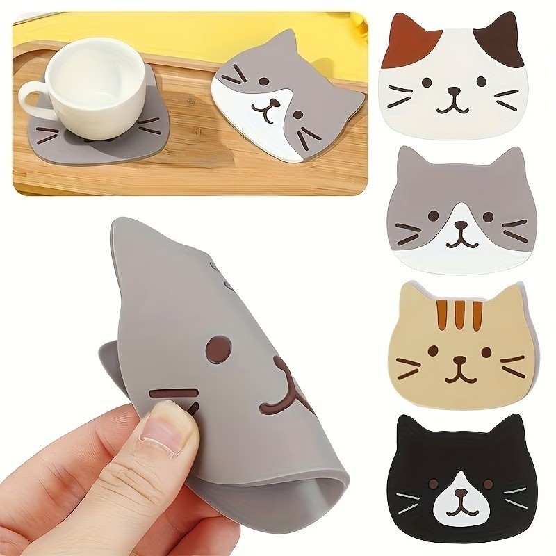 Set of 5 Silicone Coasters – C - Interior Design Kitchen incelemesi ve fiyatı