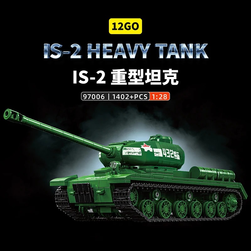 IS-2 Tank Model Kit - 1402PCS  - Interior Design And Build incelemesi ve fiyatı