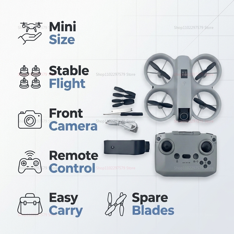 Mini Drone with 8K HD Camera F - Interior Design Game incelemesi ve fiyatı