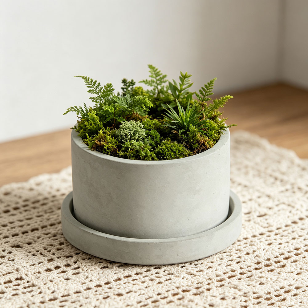 Large Concrete Planter Mold Si - Terrazzo Pot Cement incelemesi ve fiyatı