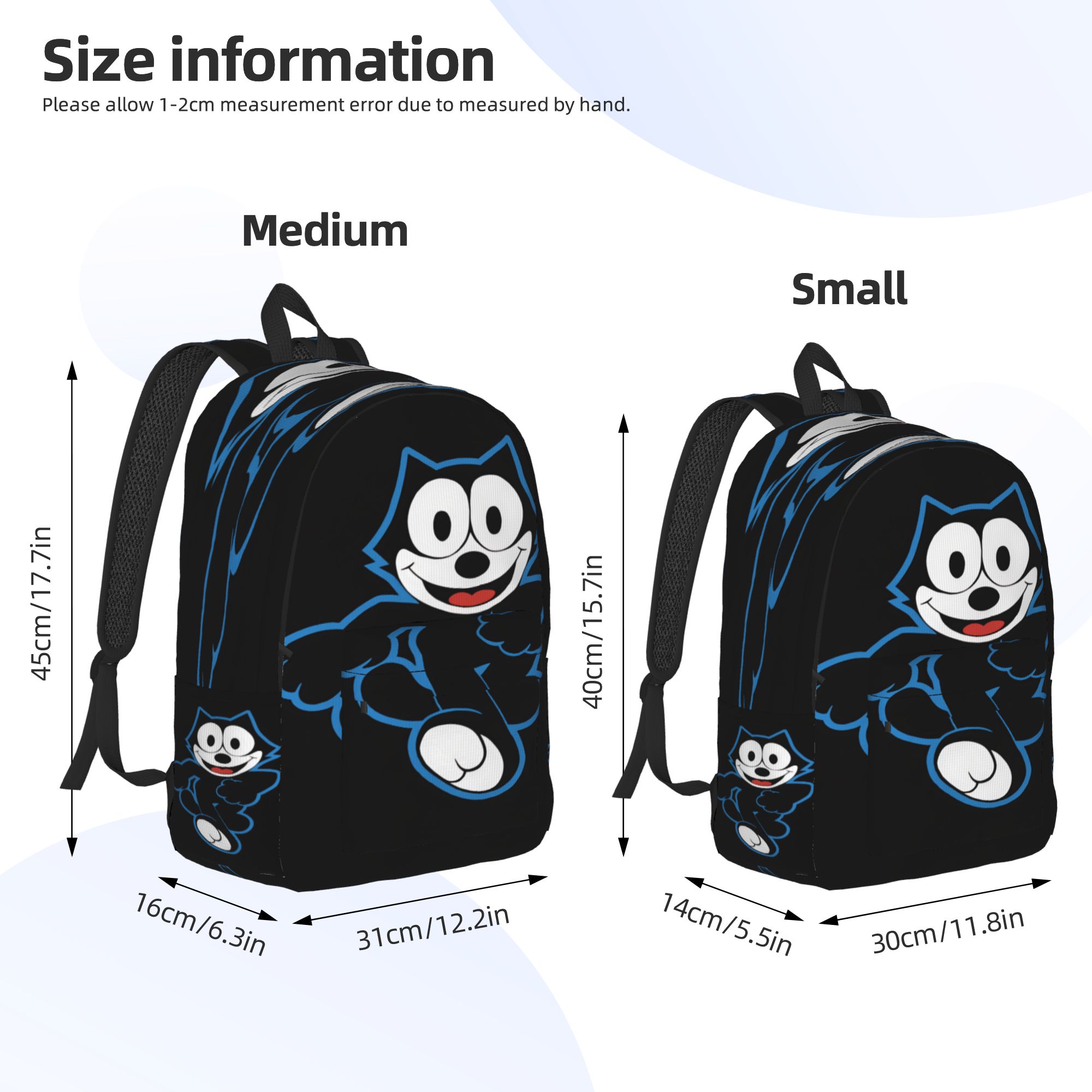 F-Felixs Black Cat Backpack  C - Interior Design University In China incelemesi ve fiyatı