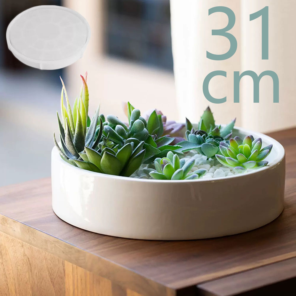 31cm Round Cement Flower Pot S - Terrazzo Pot Cement incelemesi ve fiyatı