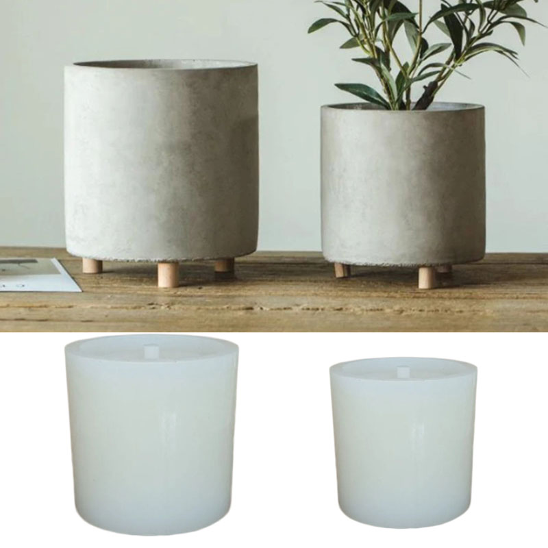 Large Flower Pot Silicone Mold - Terrazzo Pot Cement incelemesi ve fiyatı