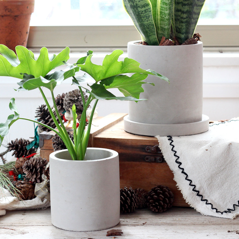 Large Flower Pot Silicone Mold - Terrazzo Pot Cement incelemesi ve fiyatı