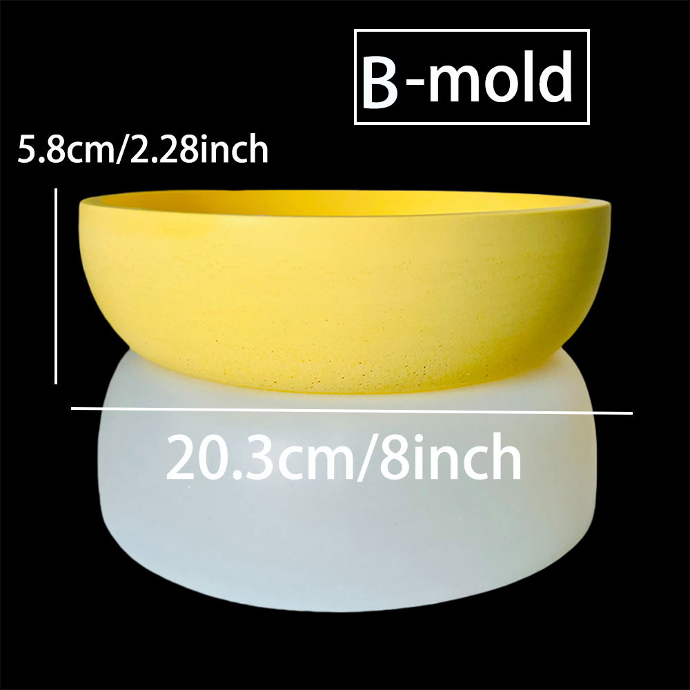 Large Striped Bowl Vessel Conc - Terrazzo Pot Cement incelemesi ve fiyatı