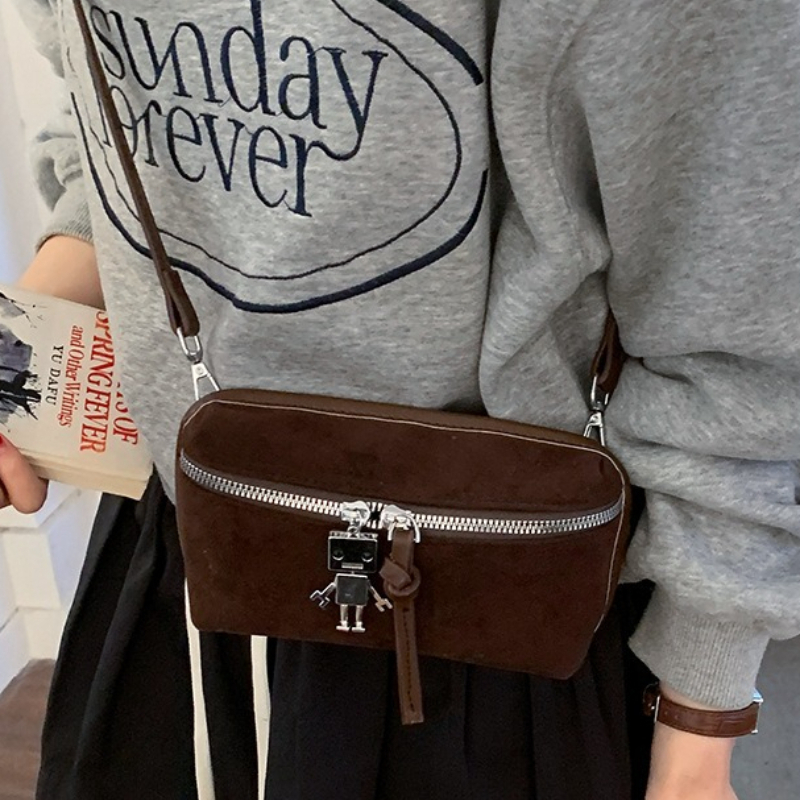 Vintage Suede Crossbody Bags f - Interior Design Simple incelemesi ve fiyatı