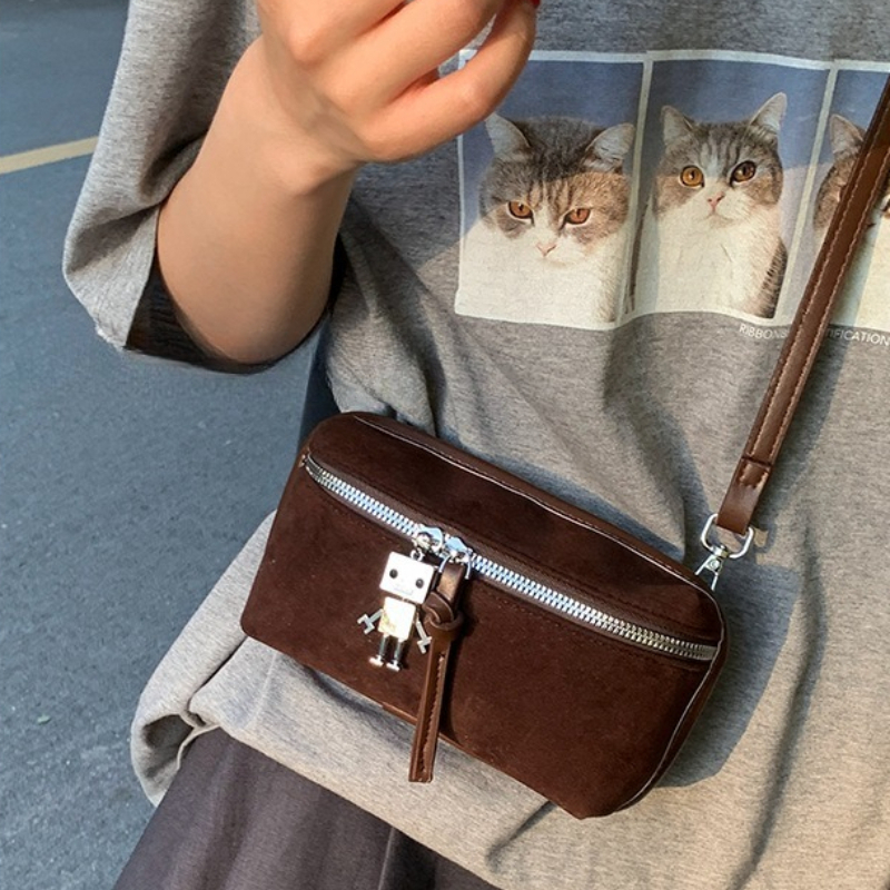 Vintage Suede Crossbody Bags f - Interior Design Simple incelemesi ve fiyatı