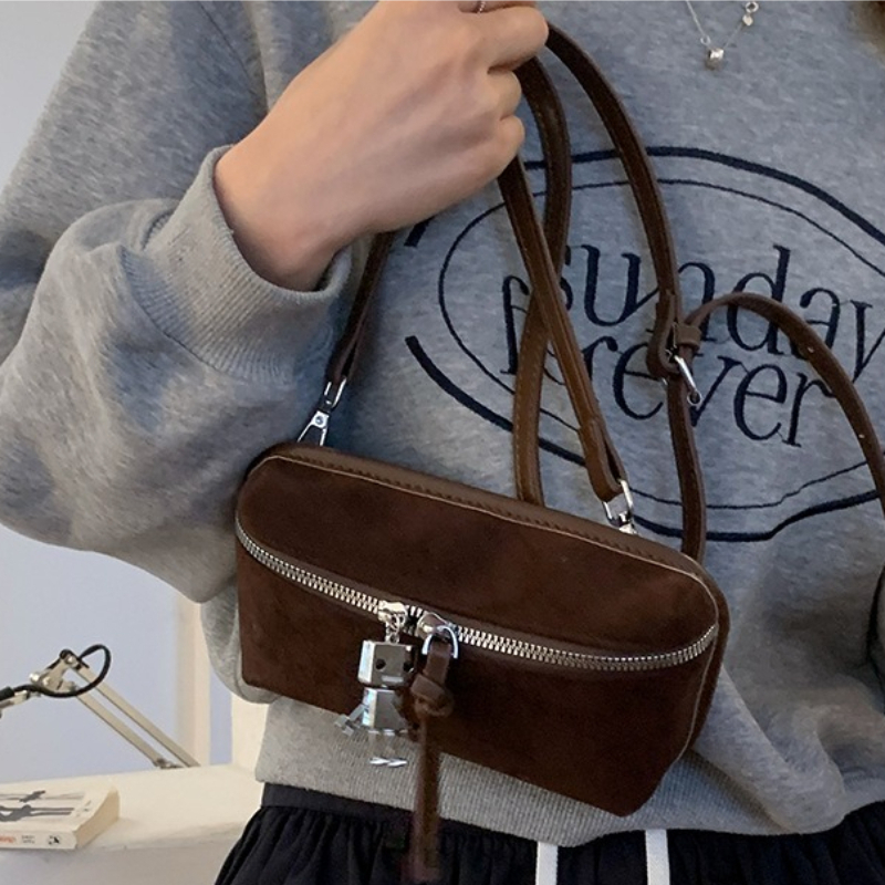 Vintage Suede Crossbody Bags f - Interior Design Simple incelemesi ve fiyatı
