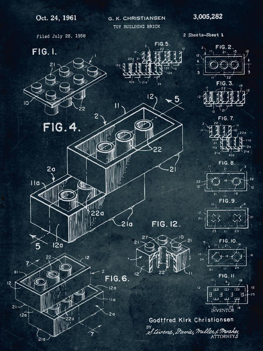 Vintage  Toy Building Brick Bl - Interior Design And Build incelemesi ve fiyatı