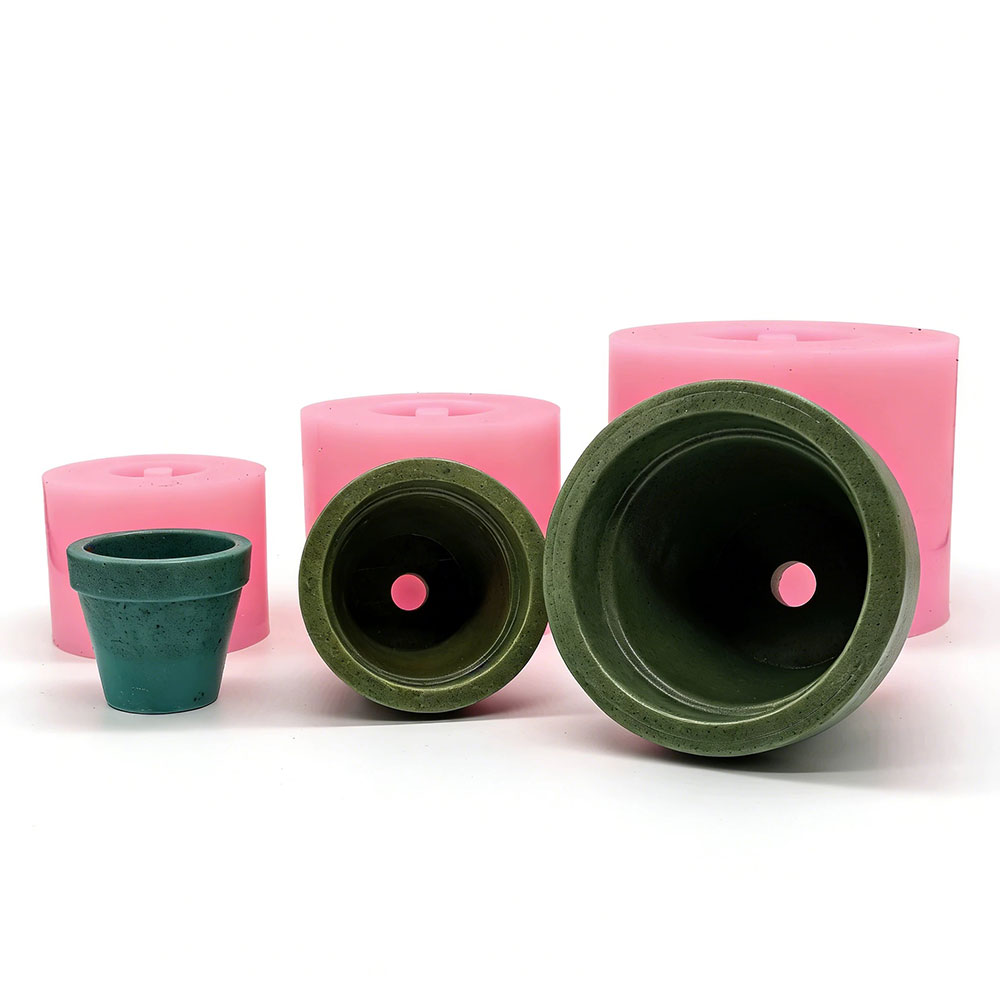 Mini Succulent Planter Silicon - Terrazzo Pot Cement incelemesi ve fiyatı