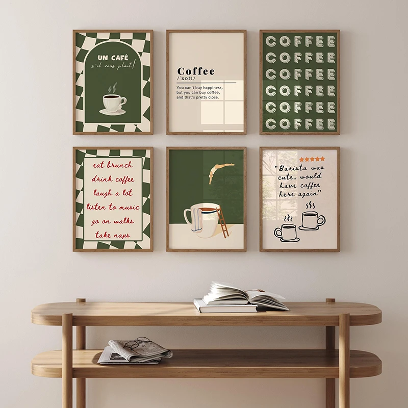 Abstract Funny Coffee Club Ser - Interior Design Kitchen incelemesi ve fiyatı