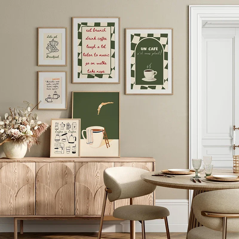 Abstract Funny Coffee Club Ser - Interior Design Kitchen incelemesi ve fiyatı