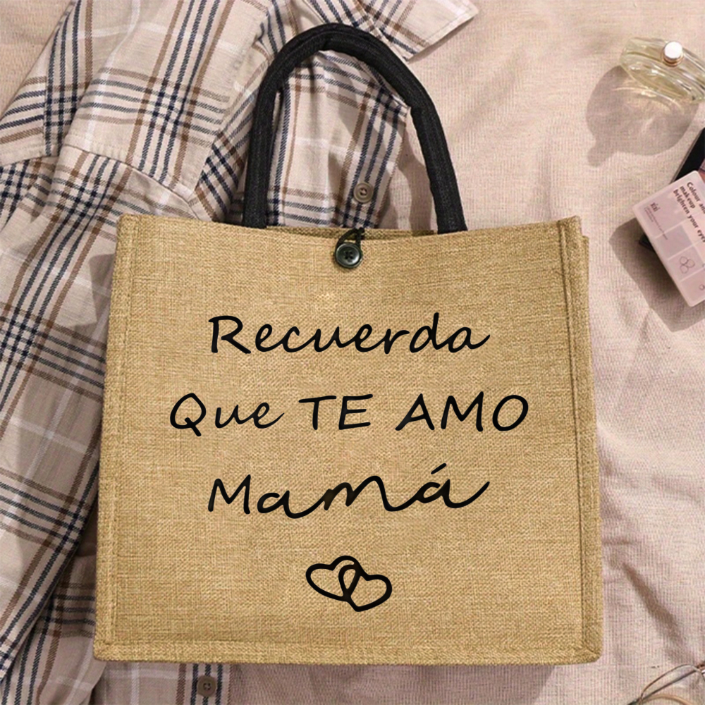 Remember I Love You Mom Tote B - Interior Design Quotes incelemesi ve fiyatı