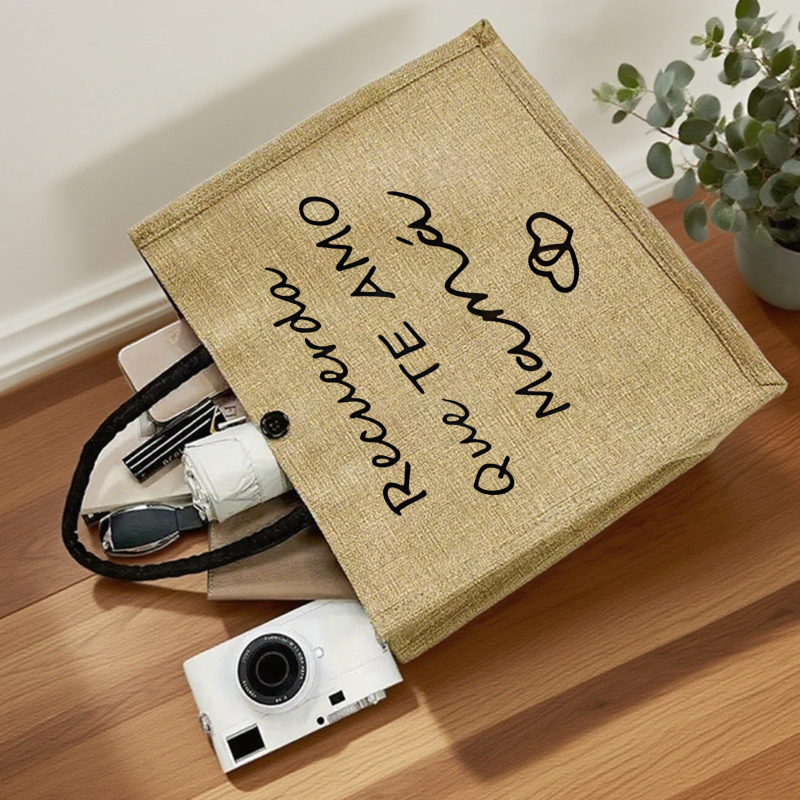 Remember I Love You Mom Tote B - Interior Design Quotes incelemesi ve fiyatı