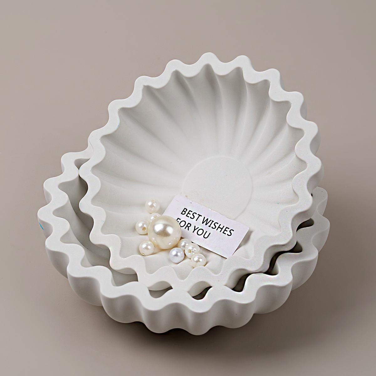 Large Bowl Candle Vessel Concr - Terrazzo Pot Cement incelemesi ve fiyatı