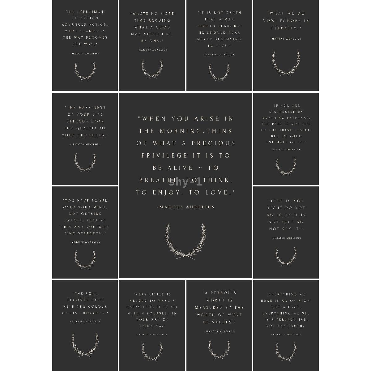 Contemporary Marcus Aurelius Q - Interior Design Quotes incelemesi ve fiyatı