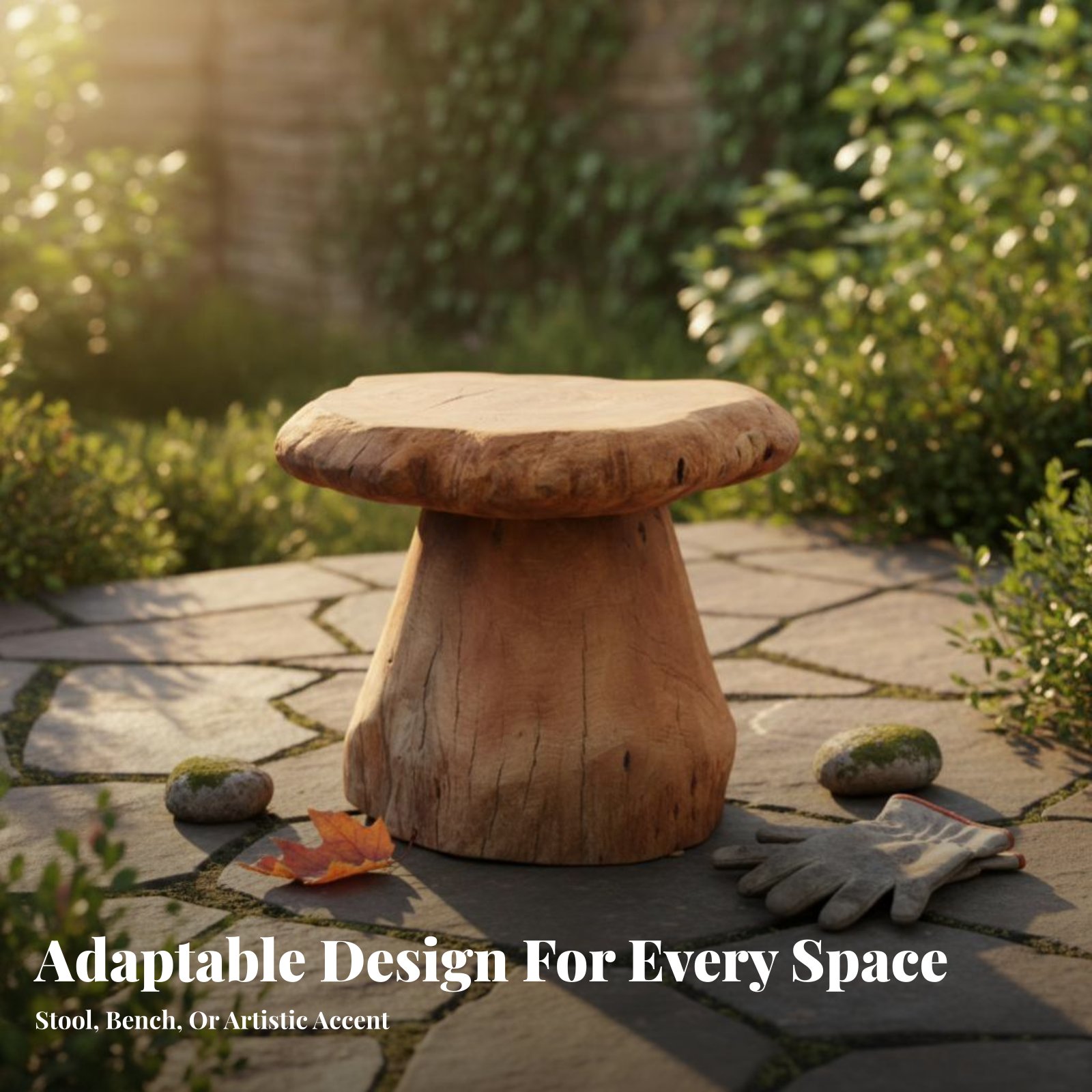 Mushroom-Shaped Stool Wabi-Sab - Interior Design And Build incelemesi ve fiyatı