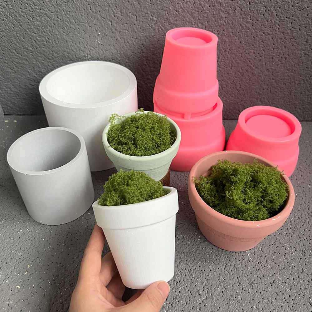 Large Concrete Plant Pot Silic - Terrazzo Pot Cement incelemesi ve fiyatı