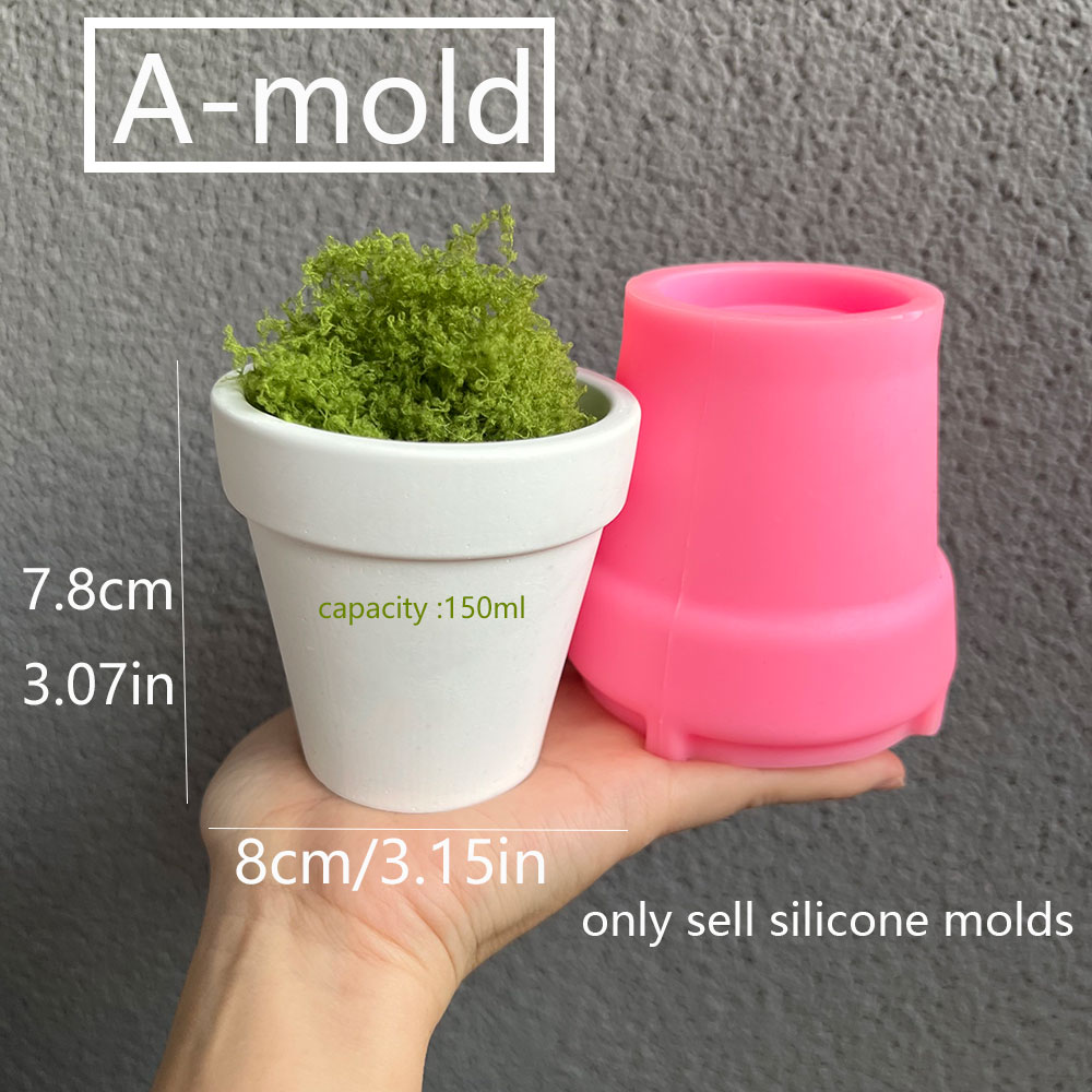 Large Concrete Plant Pot Silic - Terrazzo Pot Cement incelemesi ve fiyatı