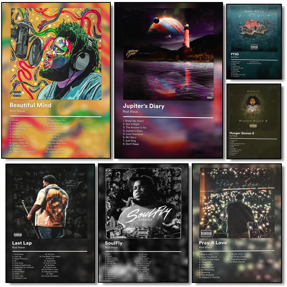 Emotional Rap R-Rod Wave Poste - Interior Design Poster incelemesi ve fiyatı